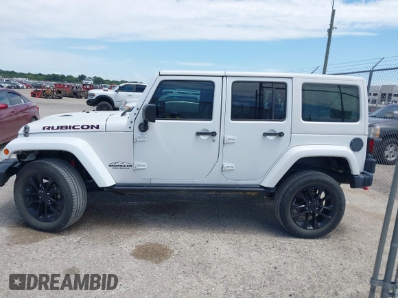 2015 Jeep Wrangler Unlimited Rubicon z VIN 1C4BJWFG1FL544883, wystawiony jako IAAI lot #42838891 z przebiegiem 87 801 mil mil oraz . Historia ofert i sprzedaży dostępna na DreamBid. Obrazek 14.