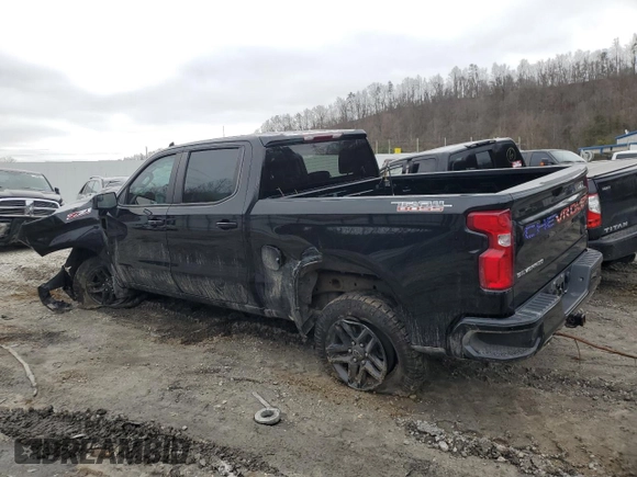 2023 Chevrolet Silverado 1500 LT Trail Boss with VIN 3GCUDFED4PG140806, listed as a Copart auction lot 43204895 with Not Provided miles and Salvage Title. Bid and sale history available at DreamBid. Image 2.