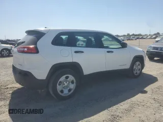 2016 Jeep Cherokee Sport z VIN 1C4PJLAB7GW207716, wystawiony jako Copart lot #62704615 z przebiegiem 84 397 mil mil oraz Szkoda całkowita • Salvage title. Historia ofert i sprzedaży dostępna na DreamBid. Obrazek 3.