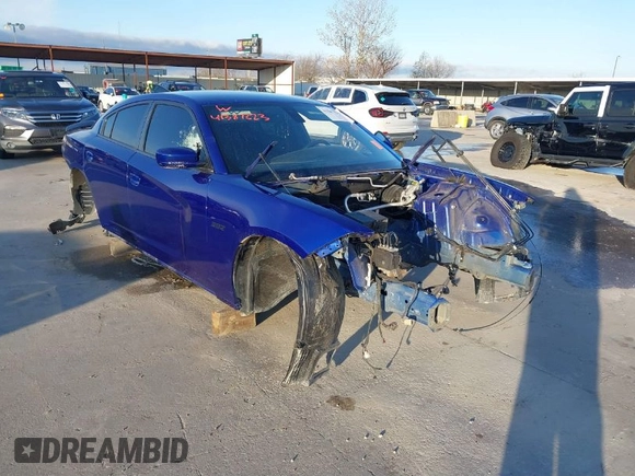 2019 Dodge Charger Scat Pack with VIN 2C3CDXGJ9KH736009, listed as a IAAI auction lot 41387223 with Not Provided miles and . Bid and sale history available at DreamBid. Image 1.