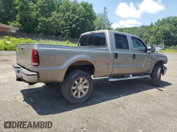 2006 Ford F-250 XL with VIN 1FTSW21P36ED15420, listed as a Copart auction lot 61687825 with 148,147 mi miles and Salvage title. Bid and sale history available at DreamBid. Image 3.
