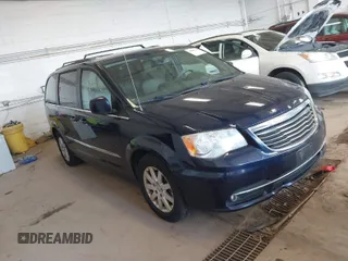 2014 Chrysler Town & Country Touring with VIN 2C4RC1BG7ER300310, listed as a IAAI auction lot 42048748 with 202,037 mi miles. Bid and sale history available at carsss.com. Image 1.