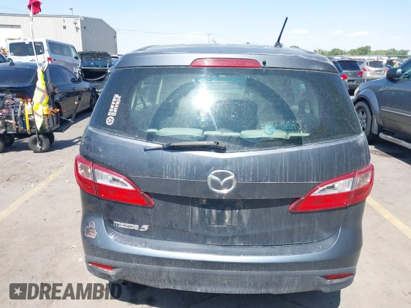 2012 Mazda 5 Sport with VIN JM1CW2BL1C0116150, listed as a IAAI auction lot 42571812 with 124,236 mi miles and . Bid and sale history available at DreamBid. Image 17.