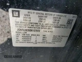 2013 GMC Terrain SLT z VIN 2GKFLXE35D6127972, wystawiony jako Copart lot #51624365 z przebiegiem 177 355 mil mil oraz Szkoda całkowita • Salvage title. Historia ofert i sprzedaży dostępna na DreamBid. Obrazek 13.