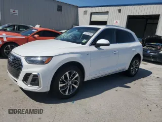 2022 Audi Q5 S line Premium z VIN WA1GAAFY4N2062294, wystawiony jako Copart lot #52314365 z przebiegiem 40 920 mil mil oraz Szkoda całkowita • Salvage title. Historia ofert i sprzedaży dostępna na DreamBid. Obrazek 1.