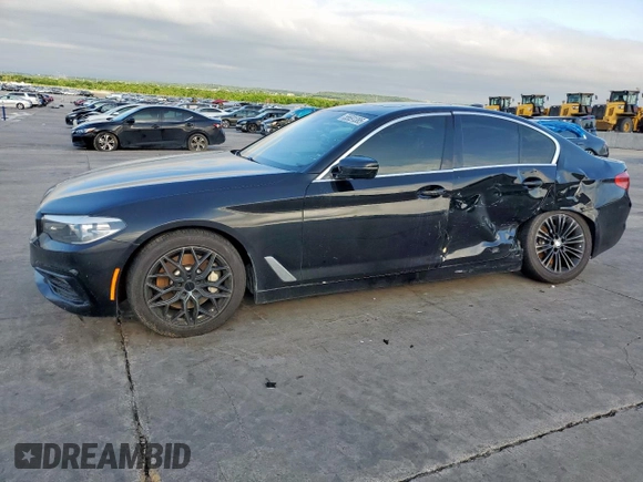 2017 BMW 5 Series 530i with VIN WBAJA5C35HG897952, listed as a Copart auction lot 55691385 with 135,869 mi miles and Salvage title. Bid and sale history available at DreamBid. Image 1.