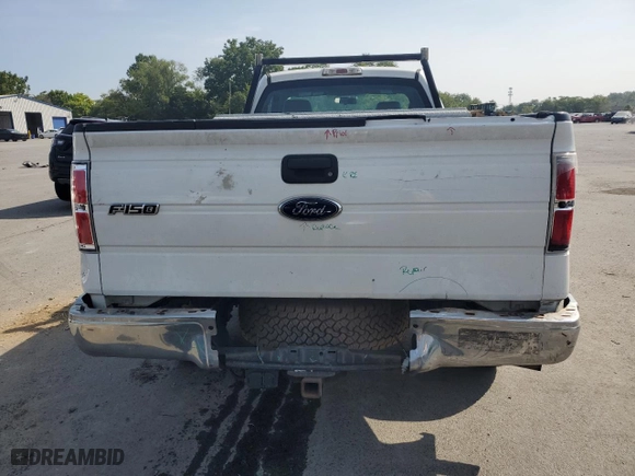 2012 Ford F-150 XL with VIN 1FTNF1CTXCKE10362, listed as a Copart auction lot 68210924 with 193,006 mi miles and Salvage Title. Bid and sale history available at carsss.com. Image 6.