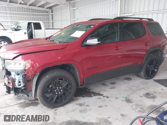 2023 GMC Acadia SLT with VIN 1GKKNMLS4PZ174923, listed as a IAAI auction lot 41393635 with 22,174 mi miles and . Bid and sale history available at DreamBid. Image 2.
