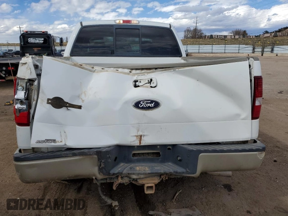 2008 Ford F-150 XLT with VIN 1FTPW14V38KC47084, listed as a Copart auction lot 49408145 with 106,547 mi miles and Salvage Title. Bid and sale history available at carsss.com. Image 6.