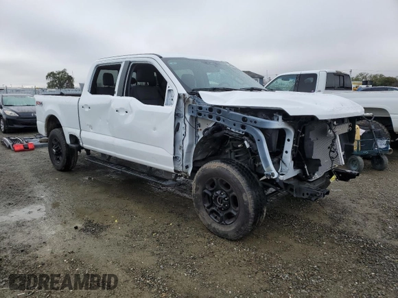 2023 Ford F-250 XL with VIN 1FT8W2BN4PED34325, listed as a Copart auction lot 49441415 with 28,974 mi miles and Salvage Title. Bid and sale history available at DreamBid. Image 4.
