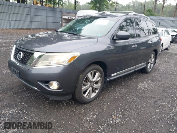 2013 Nissan Pathfinder SV z VIN 5N1AR2MM0DC677990, wystawiony jako IAAI lot #42528151 z przebiegiem 139 062 mil mil oraz . Historia ofert i sprzedaży dostępna na DreamBid. Obrazek 2.