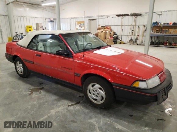 1991 Chevrolet Cavalier with VIN 1G1JC34T3M7245754, listed as a Copart auction lot 80212984 with 138,633 mi miles and Clean Title. Bid and sale history available at DreamBid. Image 4.