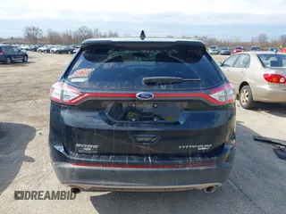 2017 Ford Edge Titanium with VIN 2FMPK4K99HBB57818, listed as a IAAI auction lot 42072809 with 113,124 mi miles. Bid and sale history available at carsss.com. Image 17.