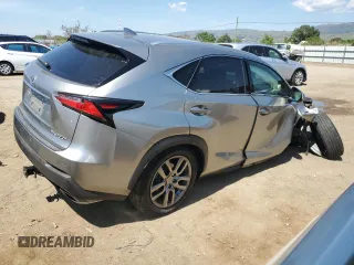 2016 Lexus NX 200t with VIN JTJBARBZ1G2090518, listed as a Copart auction lot 54958585 with 67,480 mi miles and Salvage Title. Bid and sale history available at DreamBid. Image 3.