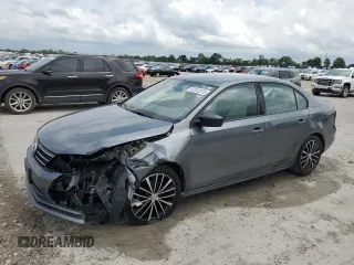 2017 Volkswagen Jetta Sport z VIN 3VWD17AJ9HM405584, wystawiony jako Copart lot #57512375 z przebiegiem 128 484 mil mil oraz Szkoda całkowita • Salvage title. Historia ofert i sprzedaży dostępna na DreamBid. Obrazek 1.