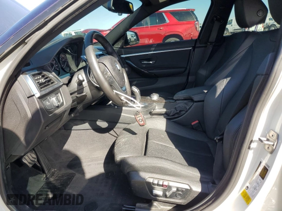 2018 BMW 4 Series 440i with VIN WBA4J5C51JBF07353, listed as a Copart auction lot 42490255 with 49,630 mi miles and Salvage Title. Bid and sale history available at DreamBid. Image 7.