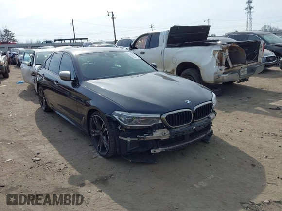 2018 BMW 5 Series M550i xDrive with VIN WBAJB9C50JB036400, listed as a IAAI auction lot 41464278 with 139,079 mi miles and . Bid and sale history available at DreamBid. Image 1.
