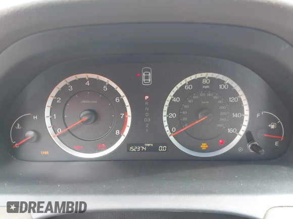 2009 Honda Accord EX-L with VIN 1HGCP36899A014091, listed as a IAAI auction lot 42122450 with 152,374 mi miles and . Bid and sale history available at DreamBid. Image 7.