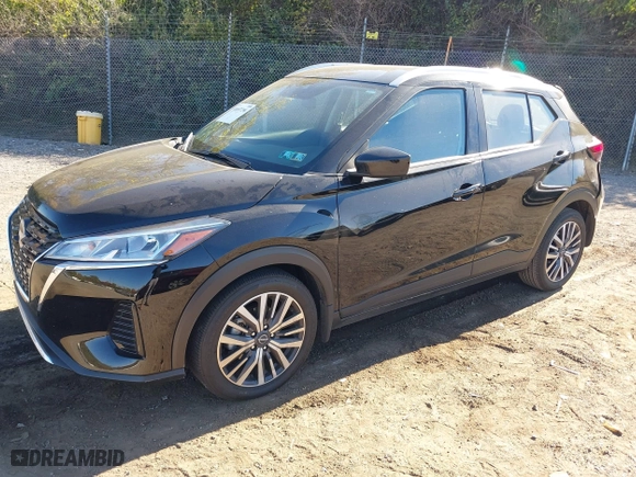 2023 Nissan Kicks SV with VIN 3N1CP5CV9PL558393, listed as a IAAI auction lot 40697756 with 31,375 mi miles. Bid and sale history available at carsss.com. Image 18.