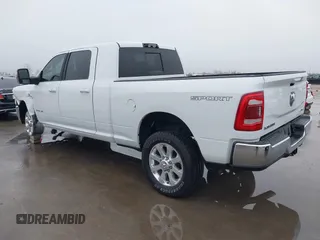 2024 Ram 2500 Laramie z VIN 3C6UR5NL7RG143695, wystawiony jako IAAI lot #41504981 z przebiegiem 6 511 mil mil oraz . Historia ofert i sprzedaży dostępna na DreamBid. Obrazek 3.