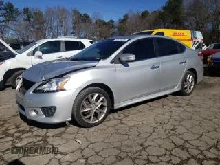 2015 Nissan Sentra SV with VIN 3N1AB7AP2FY289015, listed as a Copart auction lot 88334435 with 177,451 mi miles and Salvage Title. Bid and sale history available at carsss.com. Image 1.