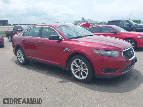2014 Ford Taurus SHO with VIN 1FAHP2KT1EG133940, listed as a IAAI auction lot 42805214 with 141,204 mi miles and . Bid and sale history available at DreamBid. Image 1.