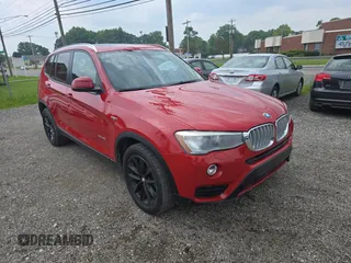 2016 BMW X3 xDrive28i z VIN 5UXWX9C59G0D73275, wystawiony jako Copart lot #60351915 z przebiegiem 115 045 mil mil oraz Czysty tytuł • Clean title. Historia ofert i sprzedaży dostępna na DreamBid. Obrazek 1.