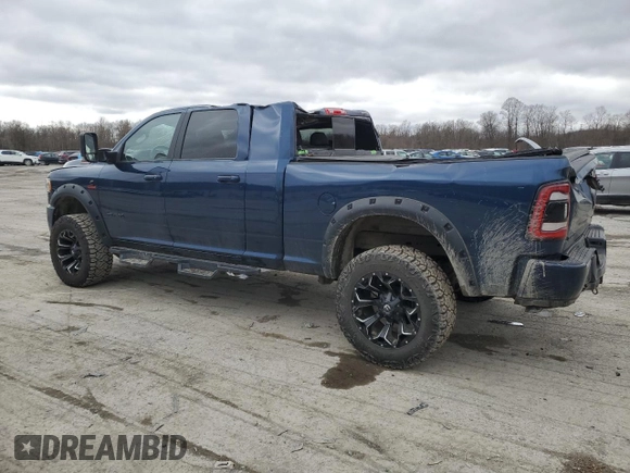 2022 Ram 2500 Big Horn z VIN 3C6UR5ML0NG381738, wystawiony jako Copart lot #49081975 z przebiegiem 19 806 mil mil oraz Szkoda całkowita • Salvage title. Historia ofert i sprzedaży dostępna na DreamBid. Obrazek 2.