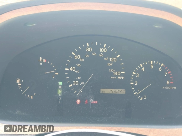 2001 Lexus RX 300 z VIN JTJHF10UX10181150, wystawiony jako IAAI lot #42474131 z przebiegiem 143 047 mil mil oraz . Historia ofert i sprzedaży dostępna na DreamBid. Obrazek 7.