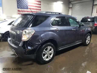 2013 Chevrolet Equinox LTZ with VIN 2GNFLGEK7D6357619, listed as a Copart auction lot 46515905 with 129,651 mi miles and Salvage Title. Bid and sale history available at carsss.com. Image 3.