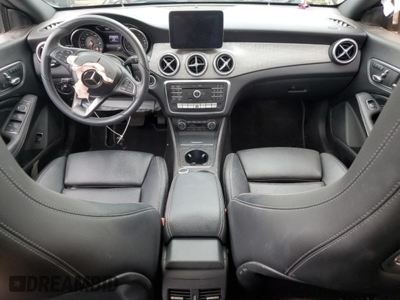2018 Mercedes-Benz CLA 250 with VIN WDDSJ4EB6JN573633, listed as a Copart auction lot 72726593 with 43,716 mi miles and . Bid and sale history available at DreamBid. Image 8.
