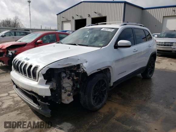 2014 Jeep Cherokee Latitude with VIN 1C4PJLCS8EW105223, listed as a Copart auction lot 75197834 with 180,720 mi miles and Non Repairable. Bid and sale history available at DreamBid. Image 1.