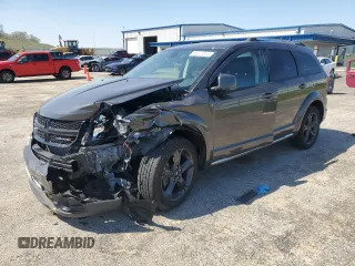 2018 Dodge Journey Crossroad z VIN 3C4PDDGG7JT187481, wystawiony jako Copart lot #56517015 z przebiegiem 47 159 mil mil oraz Nie do naprawy • Non repairable. Historia ofert i sprzedaży dostępna na DreamBid. Obrazek 1.