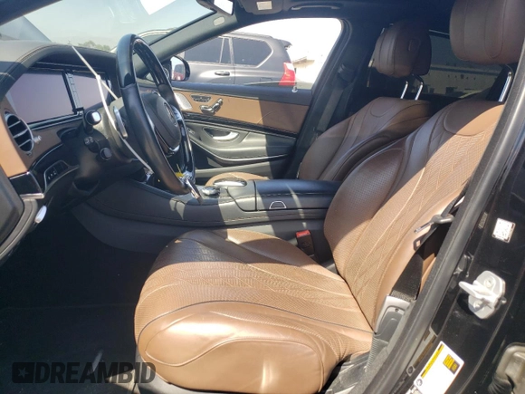 2017 Mercedes-Benz S 550e with VIN WDDUG6DBXHA289413, listed as a Copart auction lot 60136854 with 46,405 mi miles and Salvage Title. Bid and sale history available at DreamBid. Image 7.