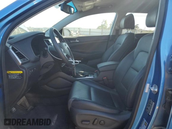 2018 Hyundai Tucson SEL with VIN KM8J3CA4XJU729384, listed as a Copart auction lot 59122875 with 34,150 mi miles and Salvage title. Bid and sale history available at DreamBid. Image 7.