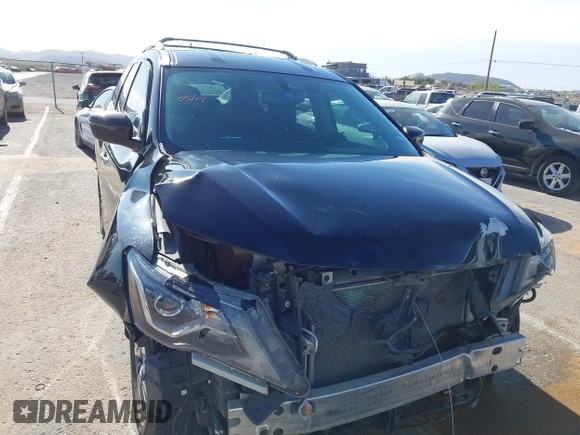 2018 Nissan Pathfinder SL with VIN 5N1DR2MN8JC670870, listed as a IAAI auction lot 42269519 with 55,414 mi miles and . Bid and sale history available at DreamBid. Image 13.