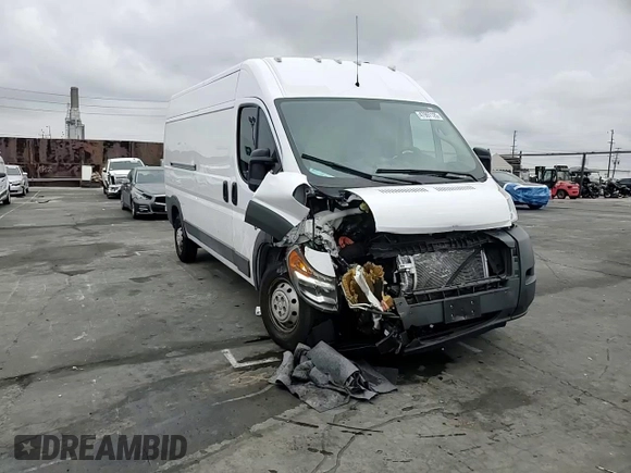 2017 Ram ProMaster Cargo with VIN 3C6TRVDG5HE550263, listed as a Copart auction lot 47997125 with 54,731 mi miles and Salvage Title. Bid and sale history available at carsss.com. Image 11.