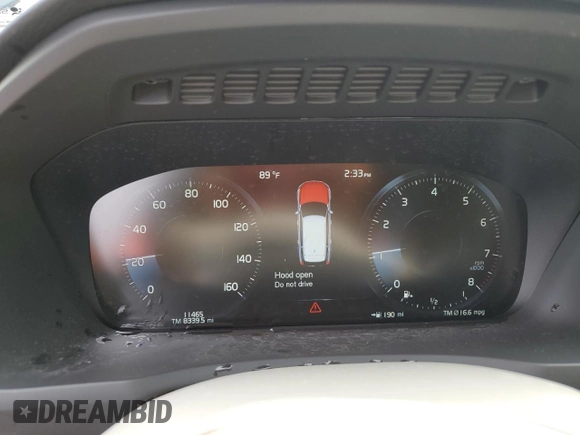 2022 Volvo XC90 Momentum with VIN YV4102CK3N1866321, listed as a Copart auction lot 75174454 with 11,465 mi miles and Non Repairable. Bid and sale history available at DreamBid. Image 9.