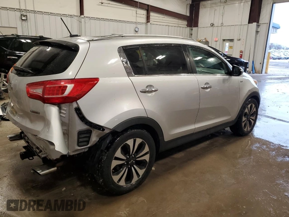 2011 Kia Sportage SX with VIN KNDPCCA6XB7114513, listed as a Copart auction lot 79208414 with 178,345 mi miles and Clean title. Bid and sale history available at DreamBid. Image 3.