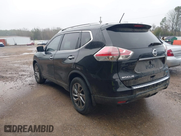 2014 Nissan Rogue SV with VIN 5N1AT2MT0EC811665, listed as a IAAI auction lot 38881831 with 97,896 mi miles and . Bid and sale history available at carsss.com. Image 3.