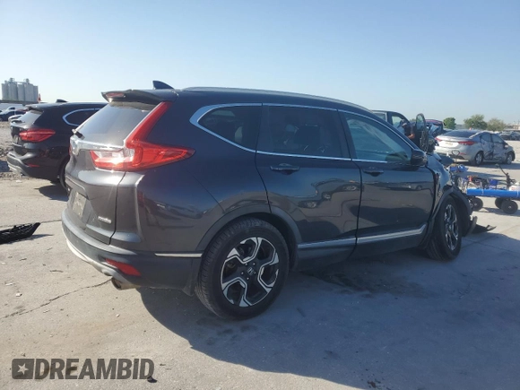 2017 Honda CR-V Touring with VIN 7FARW1H98HE022568, listed as a Copart auction lot 52231985 with 84,774 mi miles and Salvage Title. Bid and sale history available at carsss.com. Image 3.