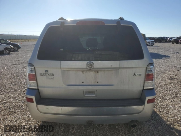 2010 Mercury Mariner Premier with VIN 4M2CN9HG8AKJ09603, listed as a Copart auction lot 68064044 with 166,174 mi miles and Clean Title. Bid and sale history available at carsss.com. Image 6.