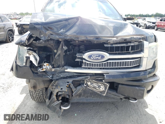 2010 Ford F-150 XL with VIN 1FTFW1EV3AFA38193, listed as a Copart auction lot 59061254 with 100,553 mi miles and Salvage Title. Bid and sale history available at carsss.com. Image 12.