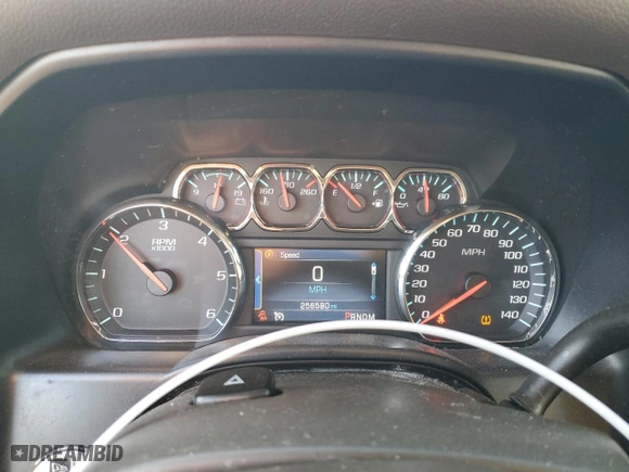 2014 Chevrolet Silverado 1500 LT with VIN 1GCRCREC1EZ203407, listed as a Copart auction lot 47271825 with 256,580 mi miles and Salvage Title. Bid and sale history available at carsss.com. Image 9.