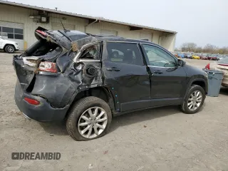 2014 Jeep Cherokee Limited with VIN 1C4PJMDS9EW210955, listed as a Copart auction lot 53263085 with 92,927 mi miles and Salvage Title. Bid and sale history available at DreamBid. Image 3.