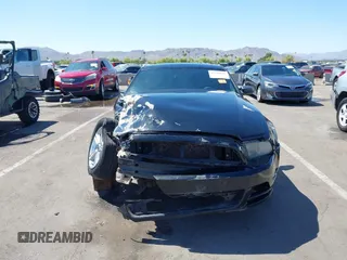 2013 Ford Mustang V6 with VIN 1ZVBP8AM0D5241888, listed as a IAAI auction lot 42110605 with 197,477 mi miles. Bid and sale history available at carsss.com. Image 12.