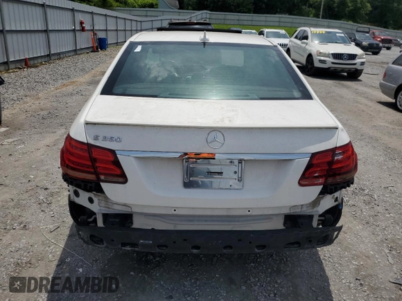 2014 Mercedes-Benz E 350 Sport with VIN WDDHF5KB0EB059922, listed as a Copart auction lot 60496045 with Not provided miles and Salvage title. Bid and sale history available at DreamBid. Image 6.
