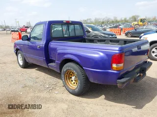1997 Ford Ranger XLT with VIN 1FTCR10X1VPB20300, listed as a IAAI auction lot 42149506 with 153,656 mi miles. Bid and sale history available at carsss.com. Image 3.