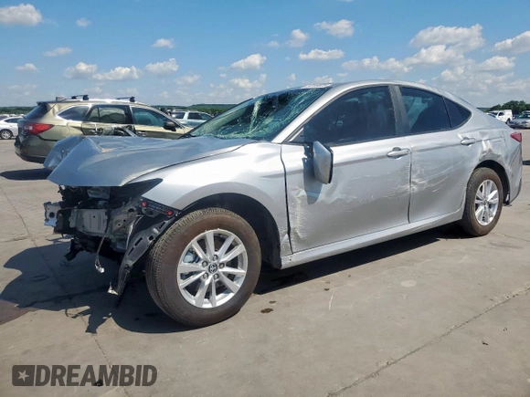 2025 Toyota Camry LE with VIN 4T1DAACK7SU069339, listed as a Copart auction lot 54189825 with Not Provided miles and Clean Title. Bid and sale history available at DreamBid. Image 1.