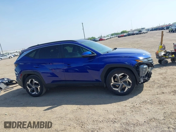 2023 Hyundai Tucson SEL with VIN 5NMJF3AE1PH180789, listed as a IAAI auction lot 41802829 with 24,583 mi miles. Bid and sale history available at carsss.com. Image 14.
